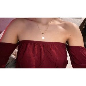 Off shoulder blouse
